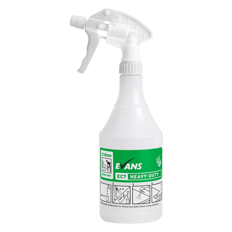 Trigger Bottle 600ml EC7 H/Duty Clnr D009AEV6